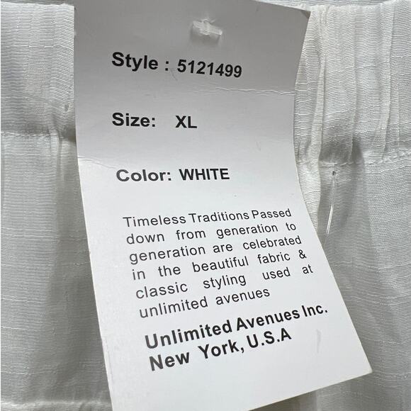 Vintage King Road Womens Maxi Skirt Size XL White Style#5121499 NWT - Picture 4 of 7